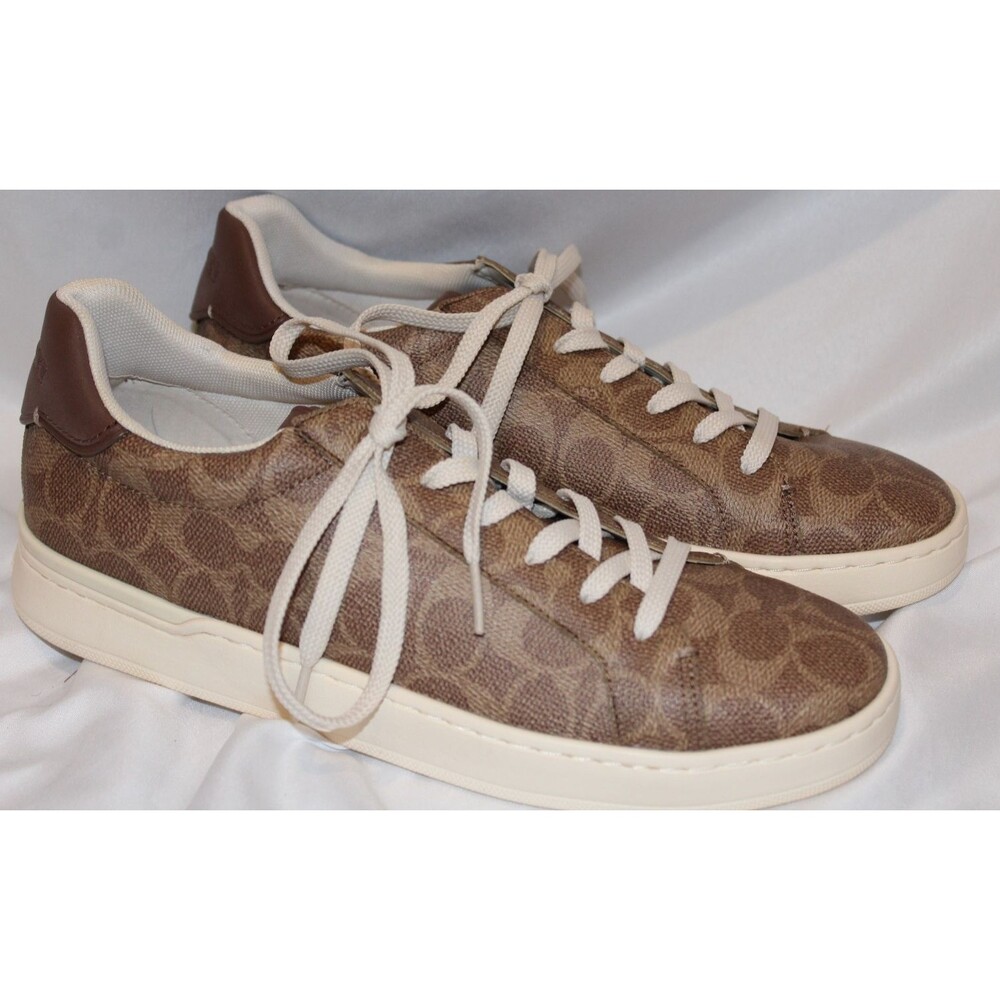COACH Low Top In Signature Jacquard Sneakers New Size 10US/40.5 EUR